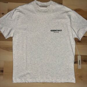Essentials Fear of God Light Oatmeal Tee